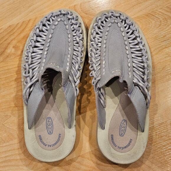 Keen Uneek II Slide Sandals Womens 7.5 Gray Sport Comfort Outdoor Casual Shoes - Picture 3 of 13